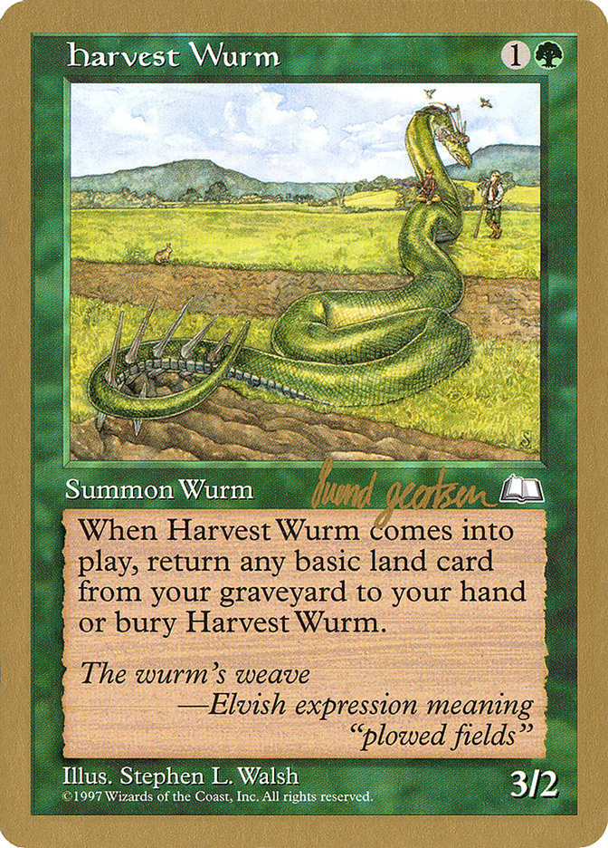 Harvest Wurm (Svend Geertsen) [World Championship Decks 1997] | Gaming Infinity