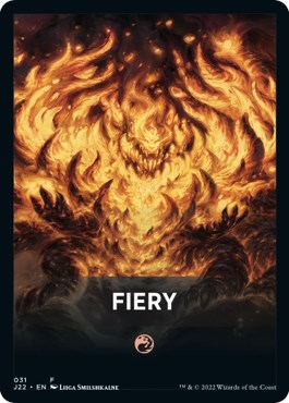 Fiery Theme Card [Jumpstart 2022 Front Cards] | Gaming Infinity