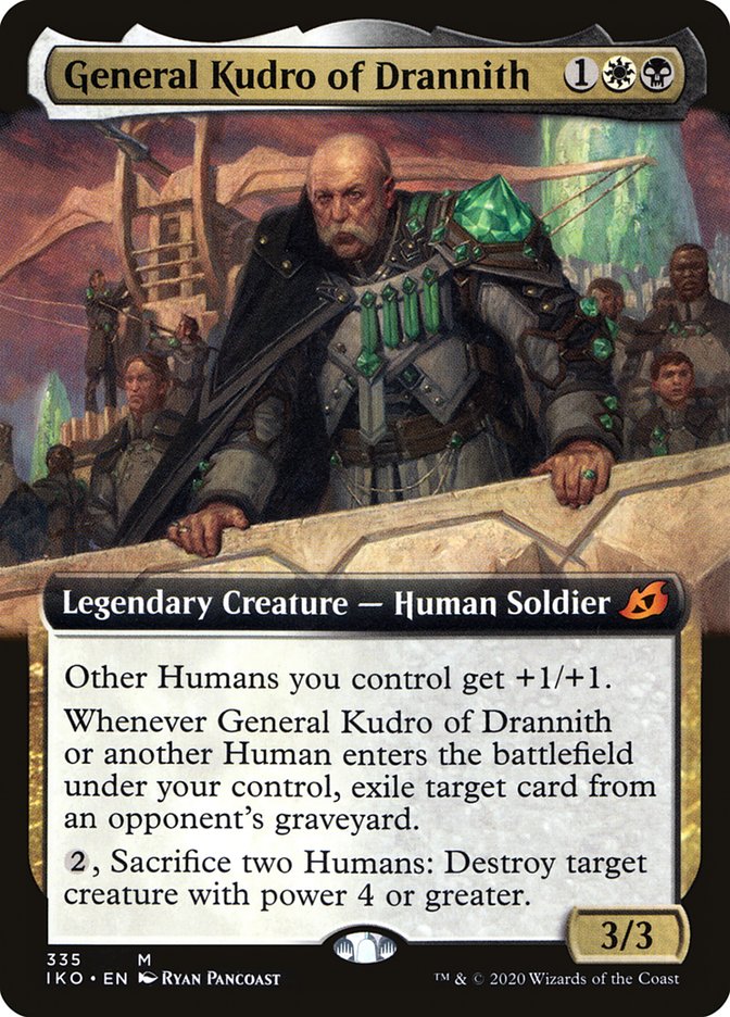 General Kudro of Drannith (Extended Art) [Ikoria: Lair of Behemoths] | Gaming Infinity