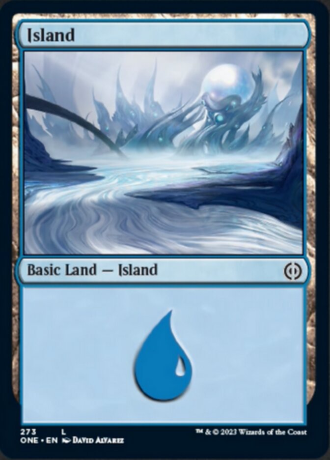 Island (273) [Phyrexia: All Will Be One] | Gaming Infinity