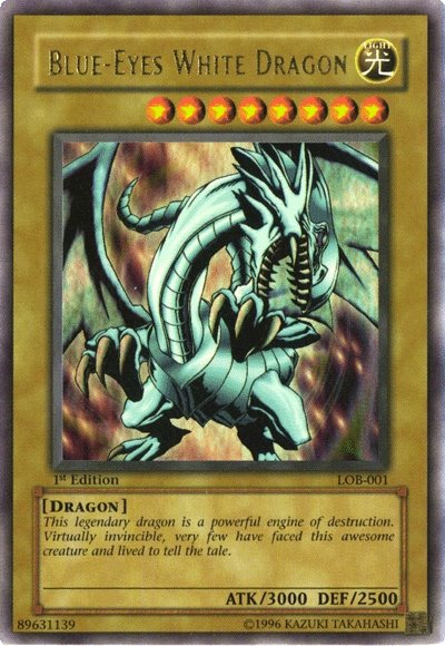 Blue-Eyes White Dragon [LOB-001] Ultra Rare | Gaming Infinity