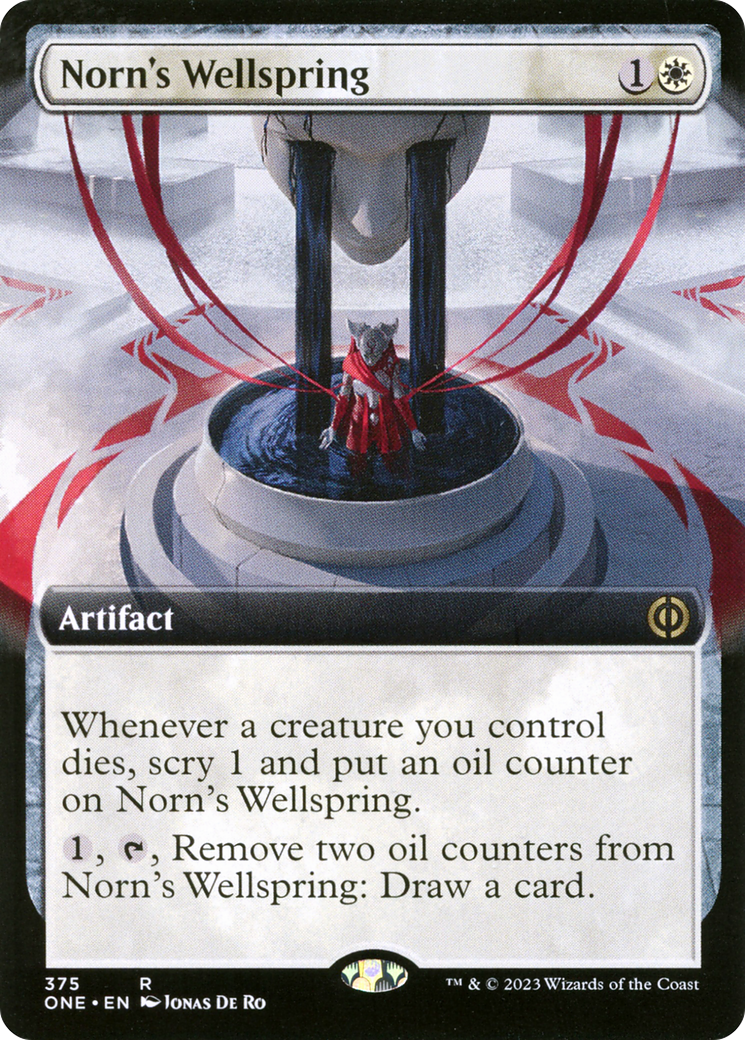 Norn's Wellspring (Extended Art) [Phyrexia: All Will Be One] | Gaming Infinity