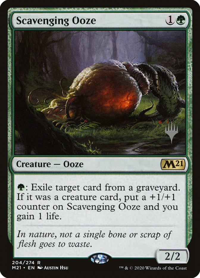 Scavenging Ooze (Promo Pack) [Core Set 2021 Promos] | Gaming Infinity