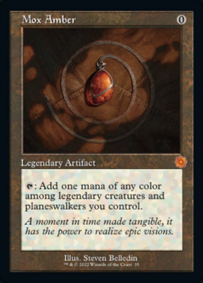 Mox Amber (Retro) [The Brothers' War Retro Artifacts] | Gaming Infinity