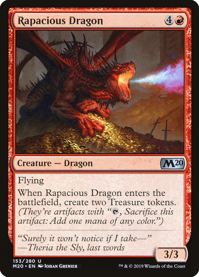 Rapacious Dragon [Core Set 2020] | Gaming Infinity