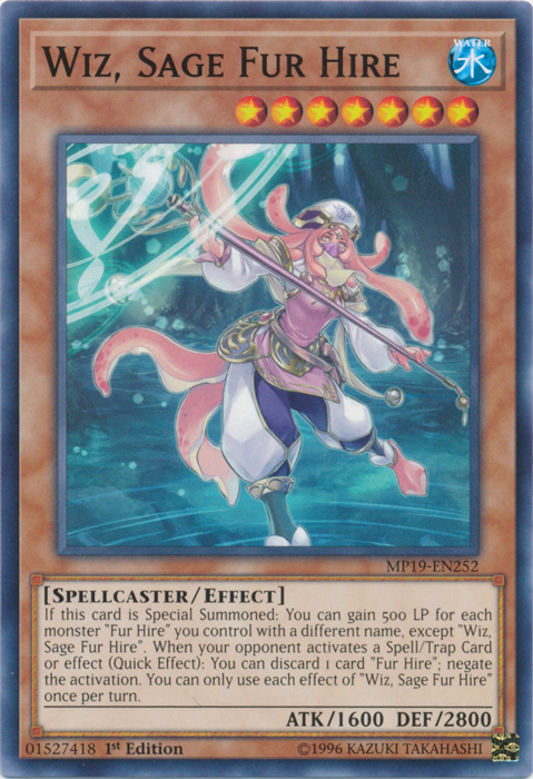 Wiz, Sage Fur Hire [MP19-EN252] Common | Gaming Infinity