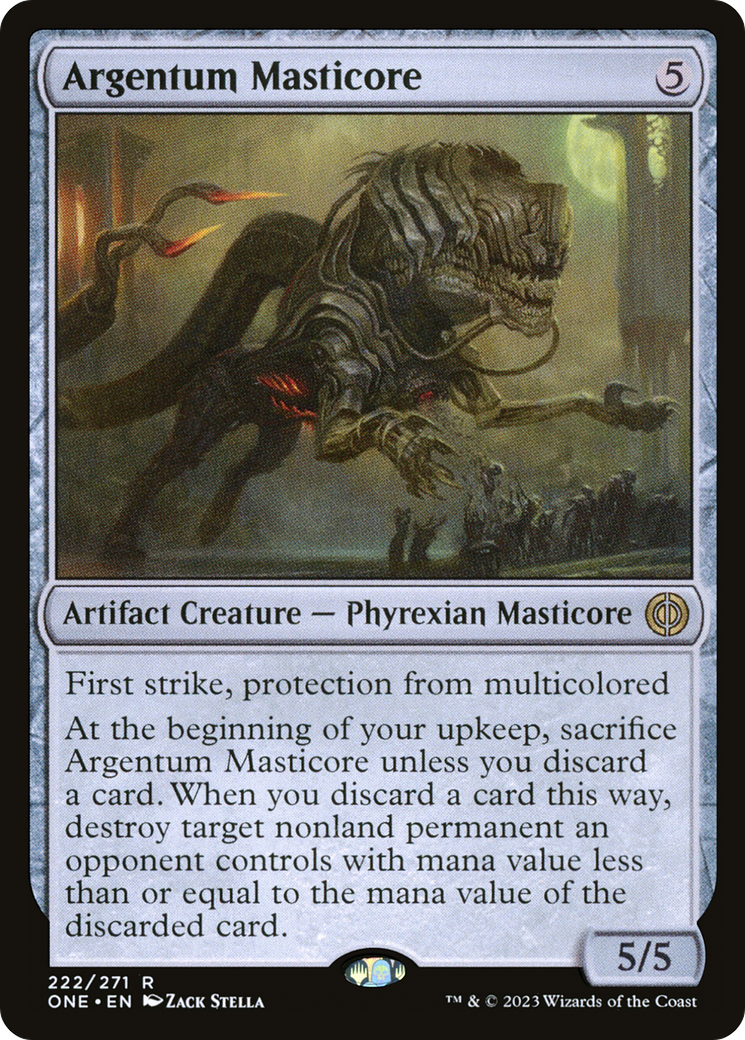 Argentum Masticore [Phyrexia: All Will Be One] | Gaming Infinity