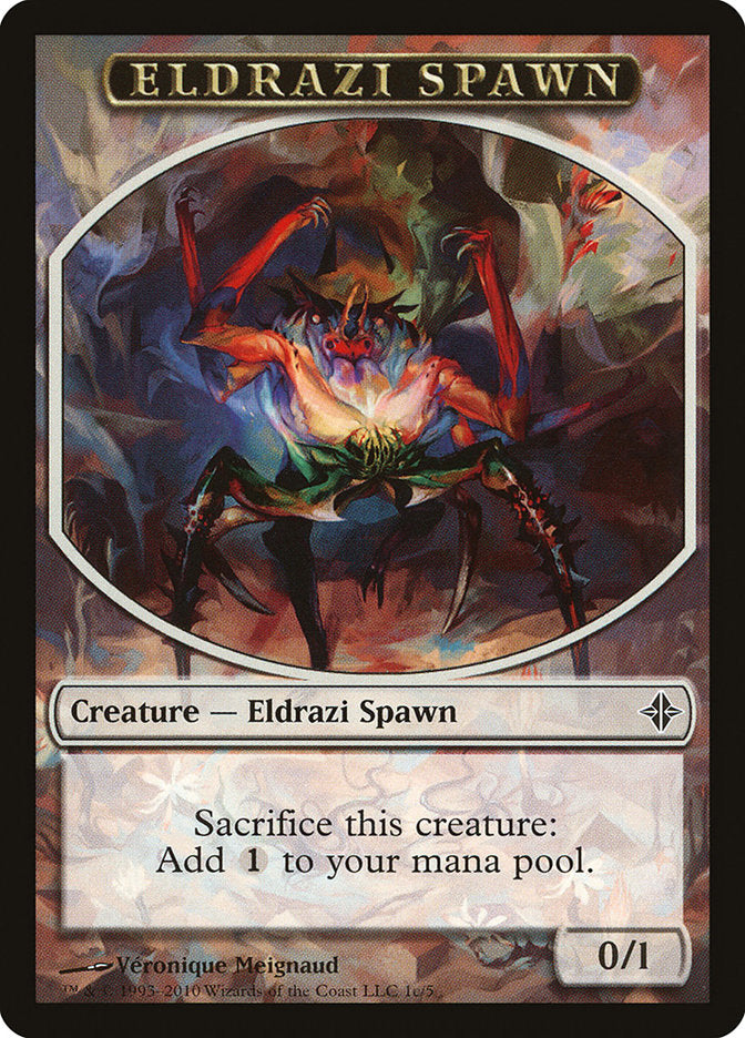 Eldrazi Spawn (1c/5) [Rise of the Eldrazi Tokens] | Gaming Infinity