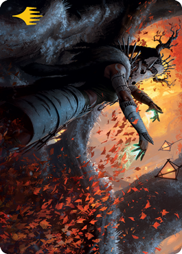 Dawnhart Rejuvenator Art Card (Gold-Stamped Signature) [Innistrad: Midnight Hunt Art Series] | Gaming Infinity