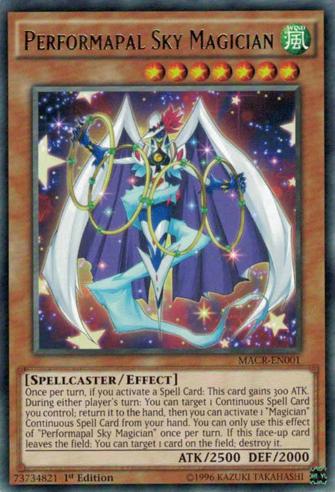 Performapal Sky Magician [MACR-EN001] Rare | Gaming Infinity