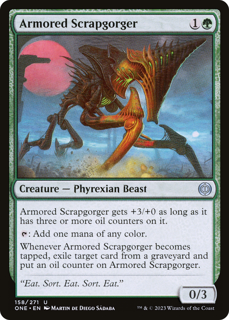 Armored Scrapgorger [Phyrexia: All Will Be One] | Gaming Infinity