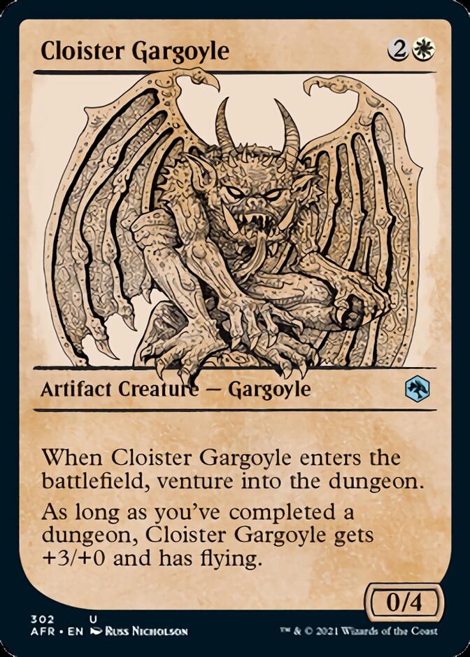 Cloister Gargoyle  (Showcase) [Dungeons & Dragons: Adventures in the Forgotten Realms] | Gaming Infinity