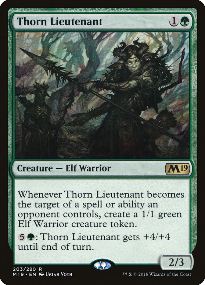 Thorn Lieutenant [Core Set 2019] | Gaming Infinity