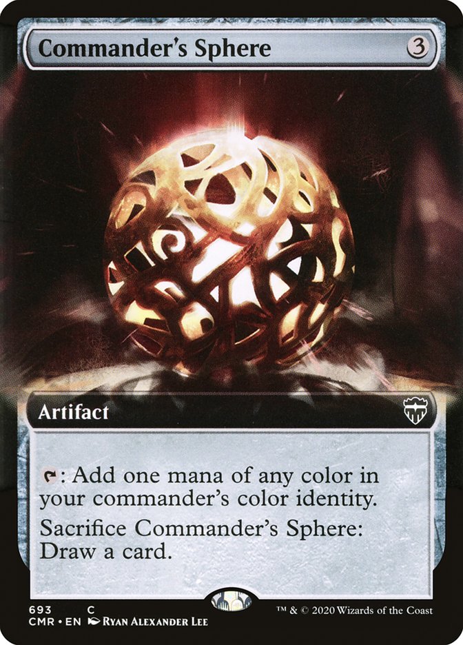 Commander's Sphere (Extended) [Commander Legends] | Gaming Infinity