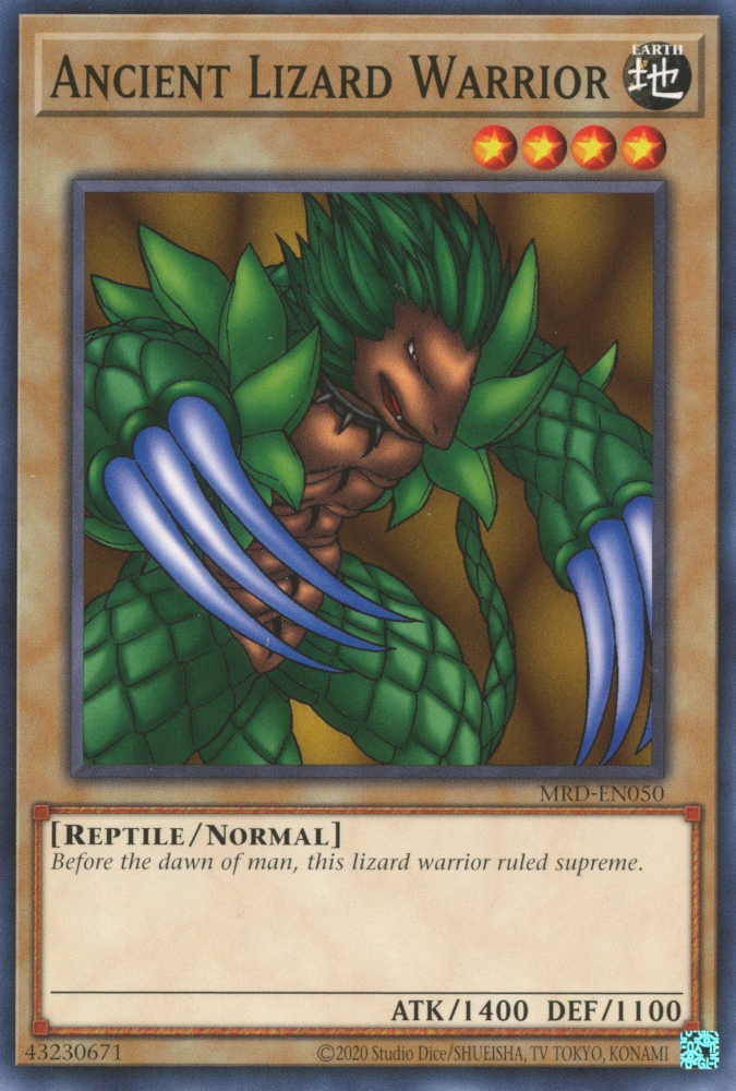 Ancient Lizard Warrior [MRD-EN050] Common | Gaming Infinity