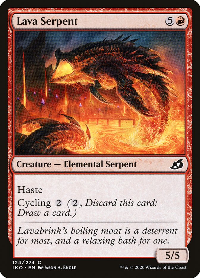 Lava Serpent [Ikoria: Lair of Behemoths] | Gaming Infinity