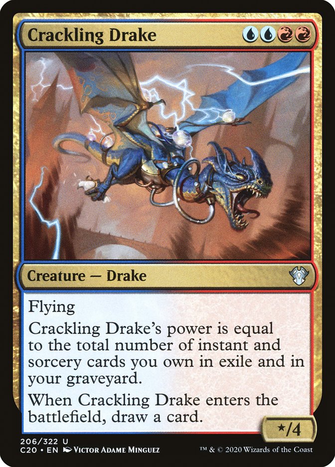 Crackling Drake [Commander 2020] | Gaming Infinity