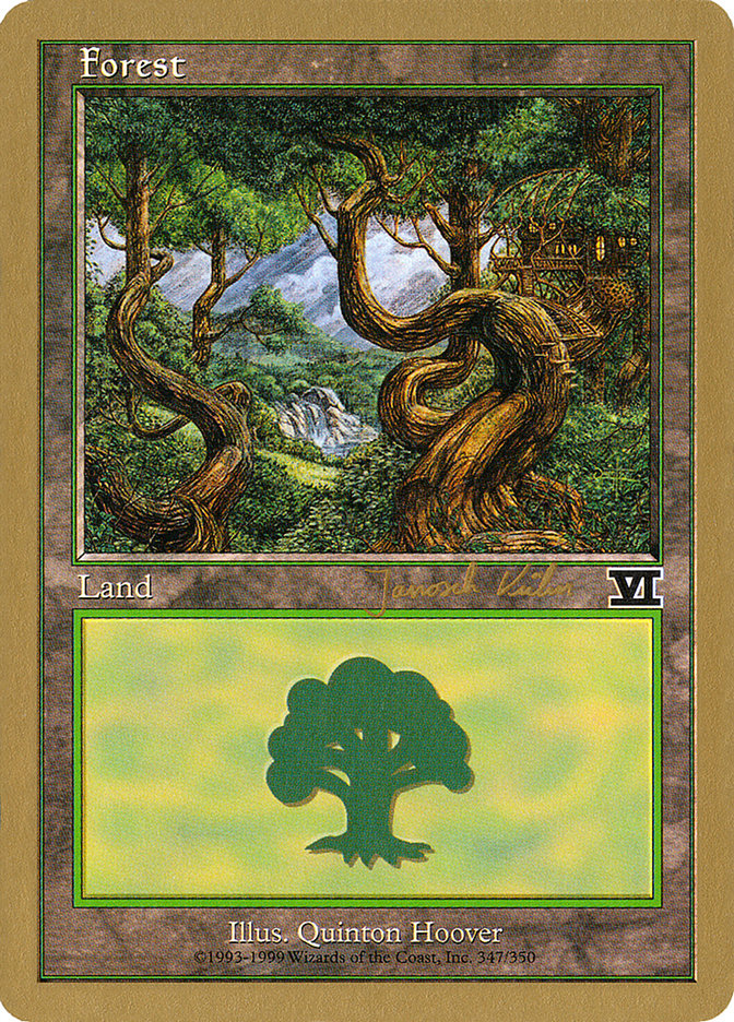 Forest (jk347) (Janosch Kuhn) [World Championship Decks 2000] | Gaming Infinity