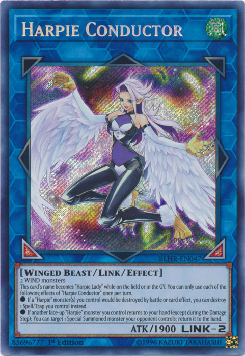 Harpie Conductor [BLHR-EN047] Secret Rare | Gaming Infinity