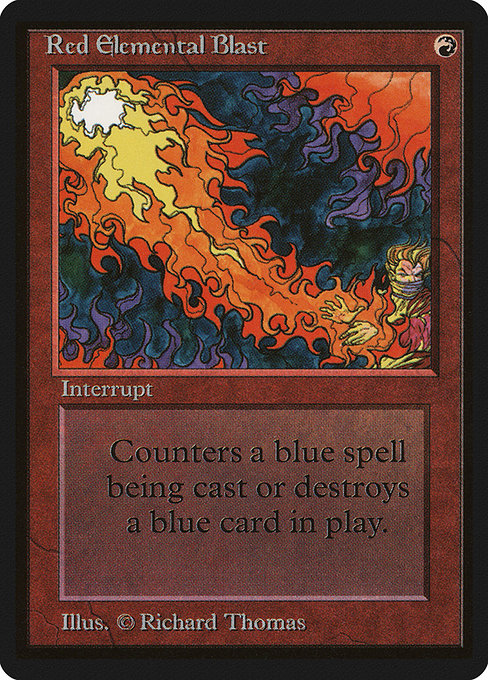 Red Elemental Blast [Limited Edition Beta] | Gaming Infinity