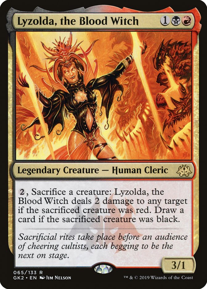 Lyzolda, the Blood Witch [Ravnica Allegiance Guild Kit] | Gaming Infinity