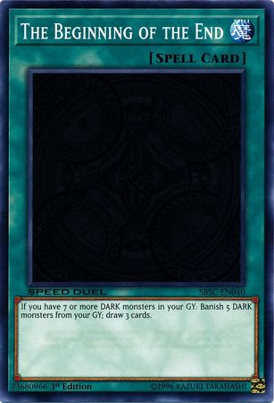 The Beginning of the End [SBSC-EN040] Common | Gaming Infinity