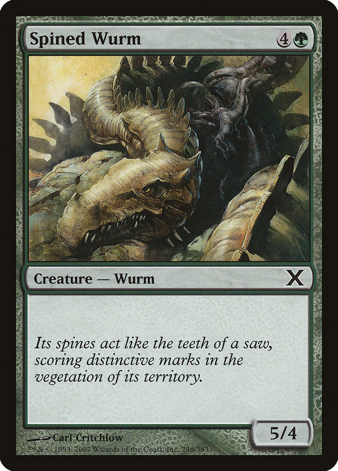 Spined Wurm [Tenth Edition] | Gaming Infinity