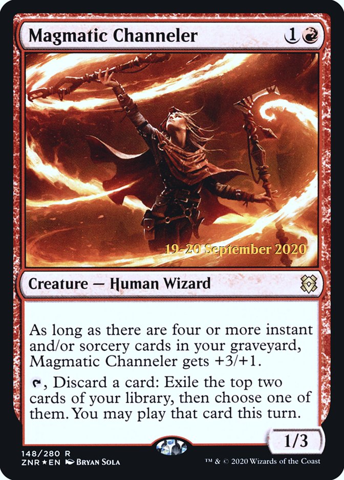 Magmatic Channeler  [Zendikar Rising Prerelease Promos] | Gaming Infinity