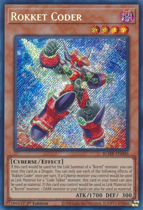 Rokket Coder [BLMR-EN006] Secret Rare | Gaming Infinity