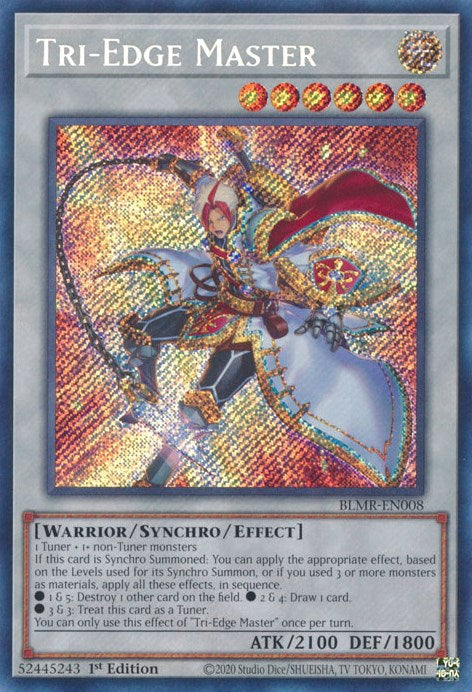 Tri-Edge Master [BLMR-EN008] Secret Rare | Gaming Infinity