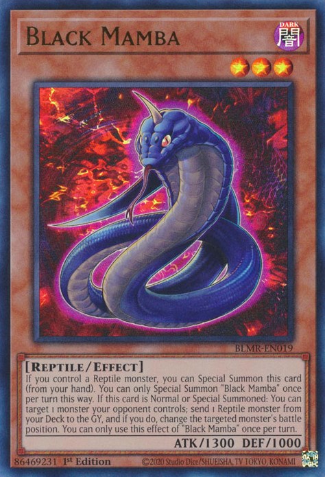 Black Mamba [BLMR-EN019] Ultra Rare | Gaming Infinity