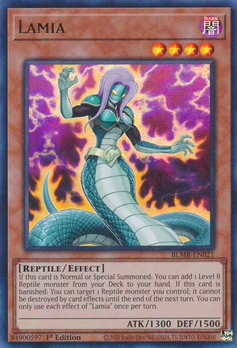 Lamia [BLMR-EN021] Ultra Rare | Gaming Infinity