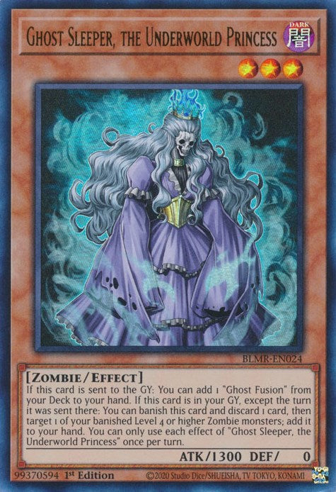 Ghost Sleeper, the Underworld Princess [BLMR-EN024] Ultra Rare | Gaming Infinity