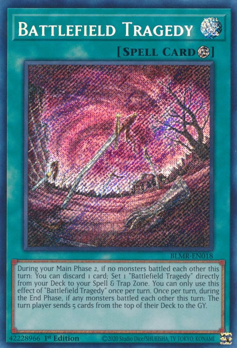 Battlefield Tragedy [BLMR-EN018] Secret Rare | Gaming Infinity