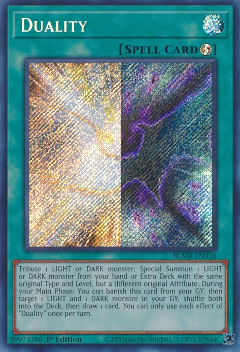 Duality [BLMR-EN036] Secret Rare | Gaming Infinity