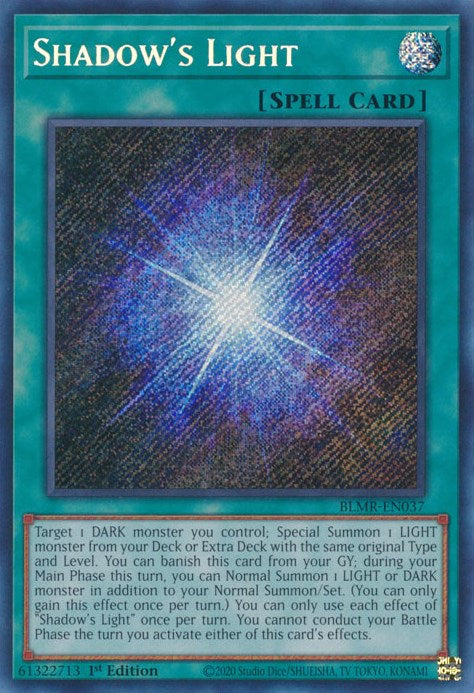 Shadow's Light [BLMR-EN037] Secret Rare | Gaming Infinity
