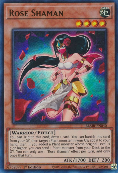 Rose Shaman [BLMR-EN040] Ultra Rare | Gaming Infinity