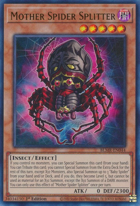 Mother Spider Splitter [BLMR-EN044] Ultra Rare | Gaming Infinity