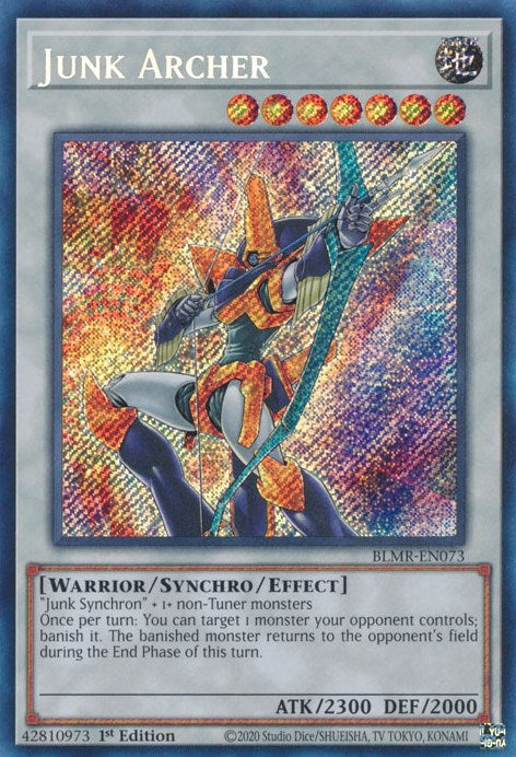 Junk Archer [BLMR-EN073] Secret Rare | Gaming Infinity