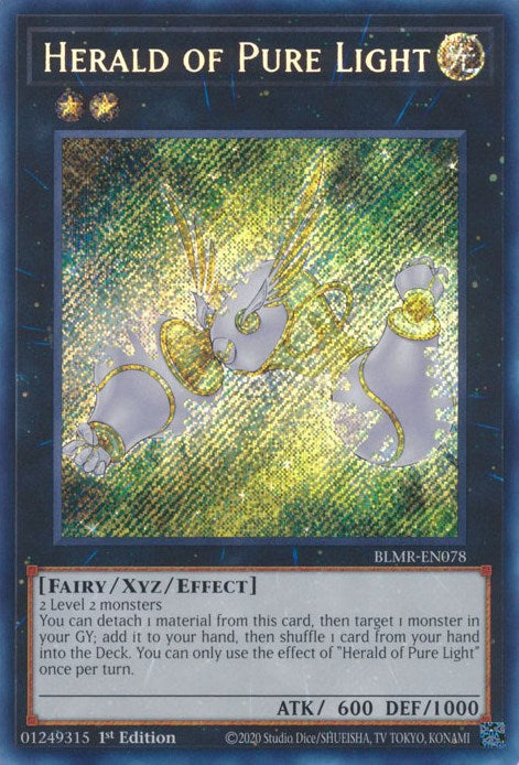 Herald of Pure Light [BLMR-EN078] Secret Rare | Gaming Infinity