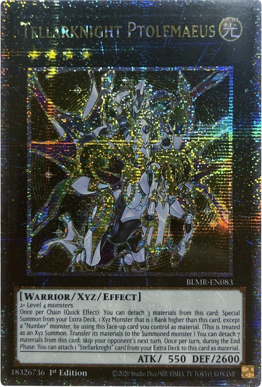 Tellarknight Ptolemaeus [BLMR-EN083] Quarter Century Secret Rare | Gaming Infinity