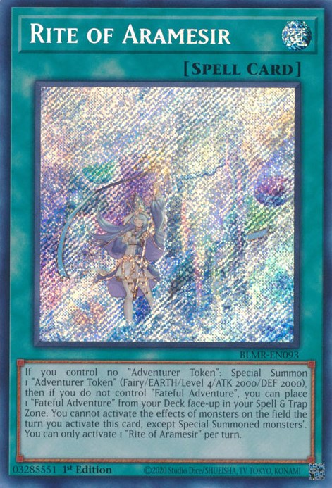 Rite of Aramesir [BLMR-EN093] Secret Rare | Gaming Infinity