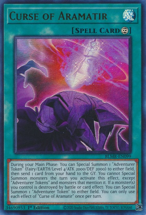 Curse of Aramatir [BLMR-EN099] Ultra Rare | Gaming Infinity