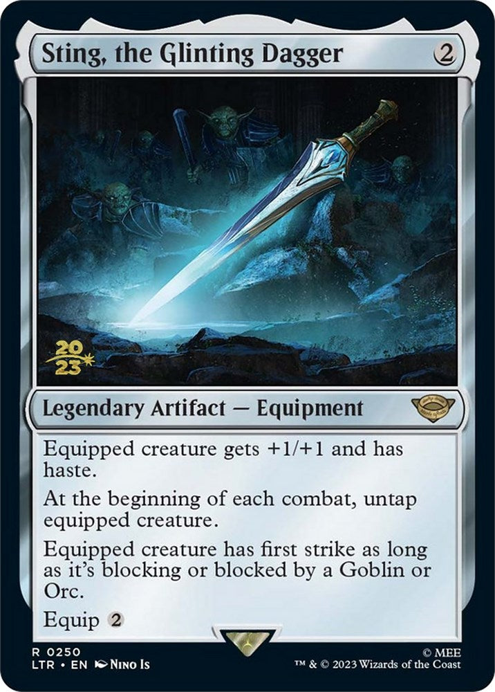 Sting, the Glinting Dagger [The Lord of the Rings: Tales of Middle-Earth Prerelease Promos] | Gaming Infinity