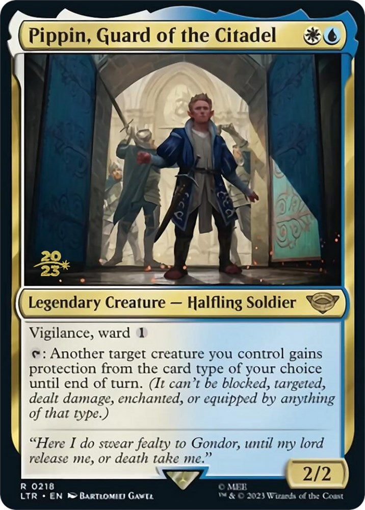 Pippin, Guard of the Citadel [The Lord of the Rings: Tales of Middle-Earth Prerelease Promos] | Gaming Infinity