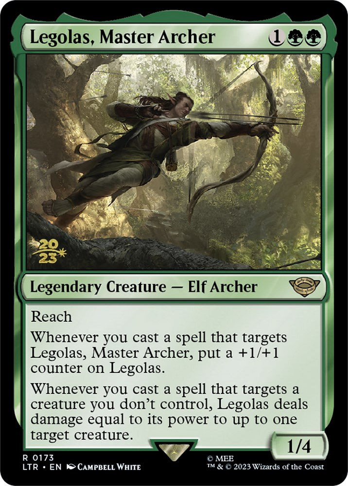 Legolas, Master Archer [The Lord of the Rings: Tales of Middle-Earth Prerelease Promos] | Gaming Infinity