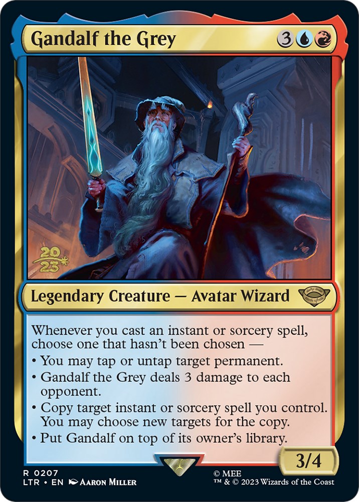 Gandalf the Grey [The Lord of the Rings: Tales of Middle-Earth Prerelease Promos] | Gaming Infinity