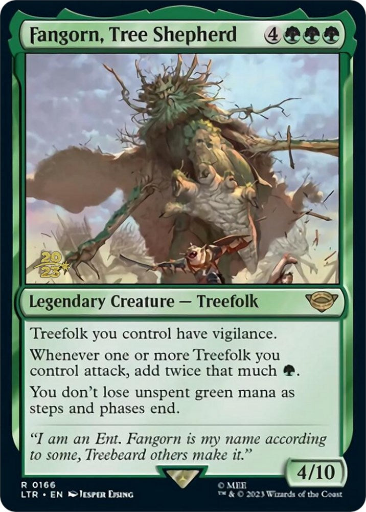 Fangorn, Tree Shepherd [The Lord of the Rings: Tales of Middle-Earth Prerelease Promos] | Gaming Infinity