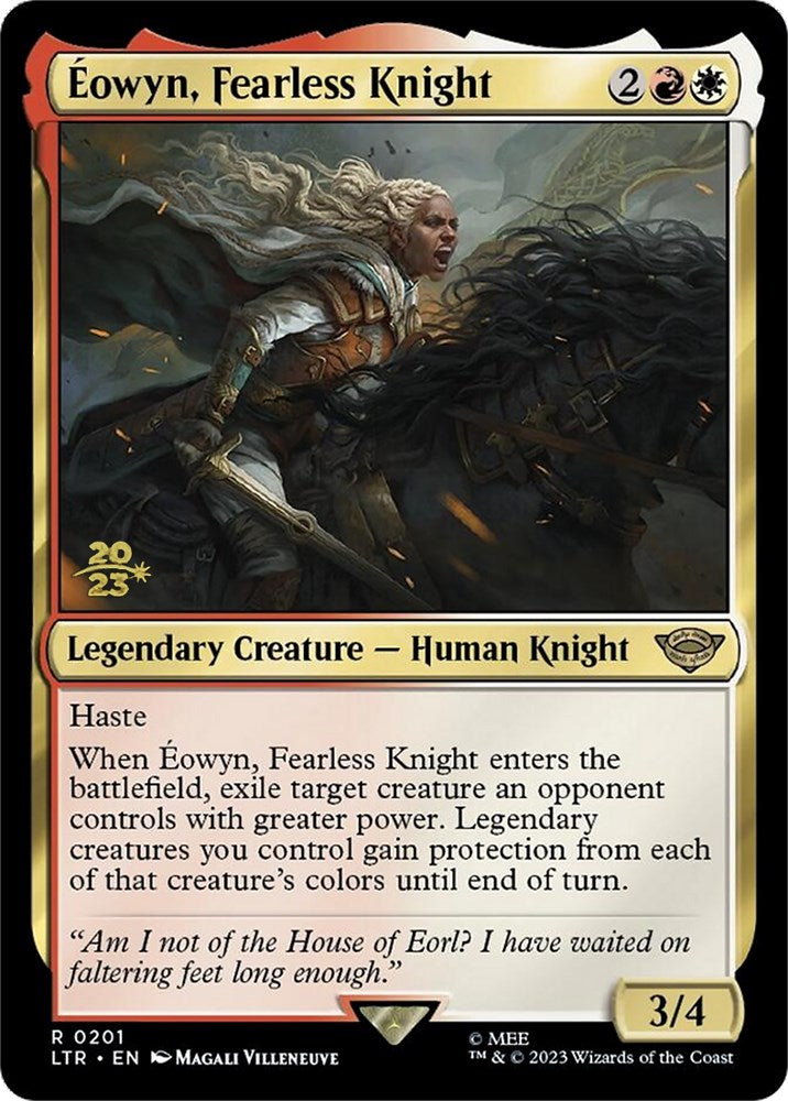 Eowyn, Fearless Knight [The Lord of the Rings: Tales of Middle-Earth Prerelease Promos] | Gaming Infinity