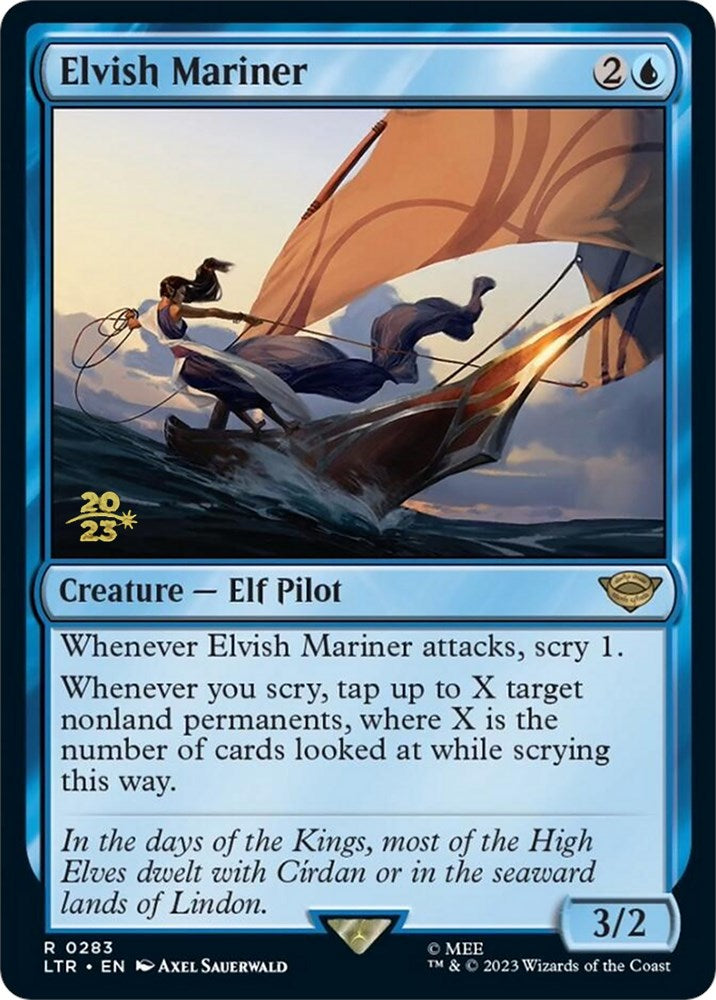 Elvish Mariner [The Lord of the Rings: Tales of Middle-Earth Prerelease Promos] | Gaming Infinity